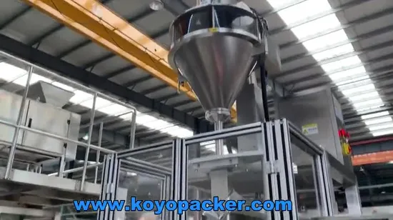 Machine d'emballage sous vide automatique verticale pour produits en poudre, levure, café en poudre, préparations enzymatiques biologiques et additifs