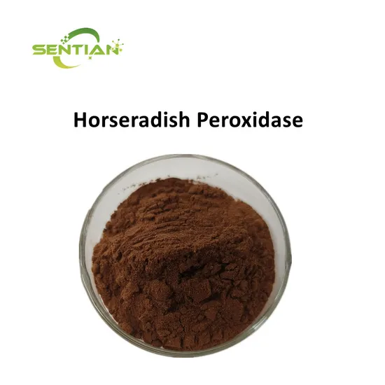 Préparation enzymatique en vrac Peroxydase de raifort HRP CAS 9003
