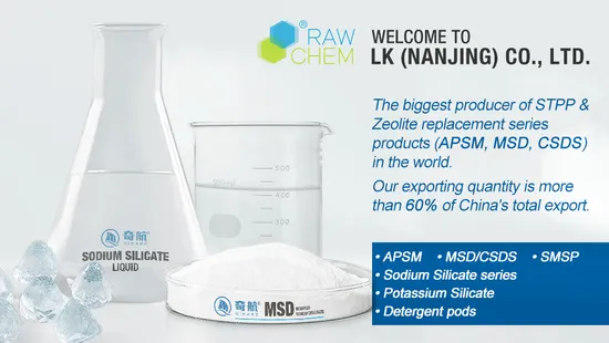 Poudre de silicate de sodium à dissolution instantanée pour liant, série SSP