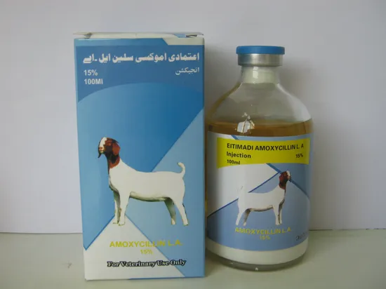 Suspension d'amoxicilline 15 % pour animaux