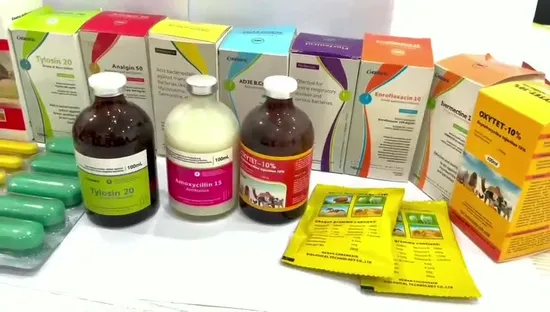 Injection d'amoxycilline 15 % avec certificat GMP