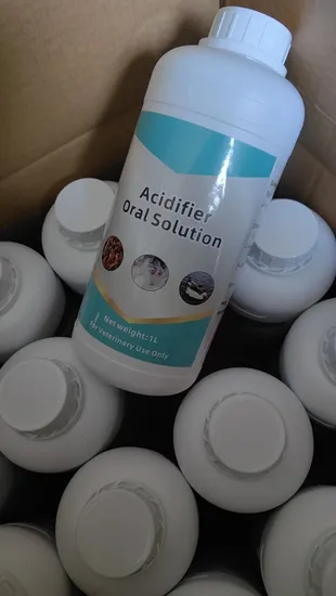 Acidifiants Solution Complément alimentaire pour animaux Probiotiques Préparations enzymatiques Électrolytes