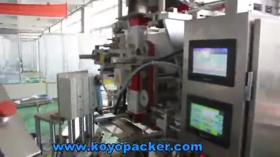 Machine automatique de formage, remplissage, scellage et conditionnement sous vide de sacs verticaux (emballage) pour produits en poudre, levure, café, préparations enzymatiques biologiques, additifs
