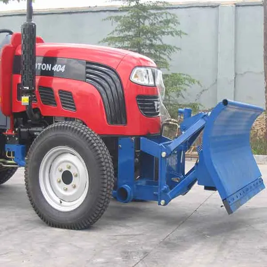 Lames à neige pour chargeur frontal avec attache rapide Euro / châssis SSP